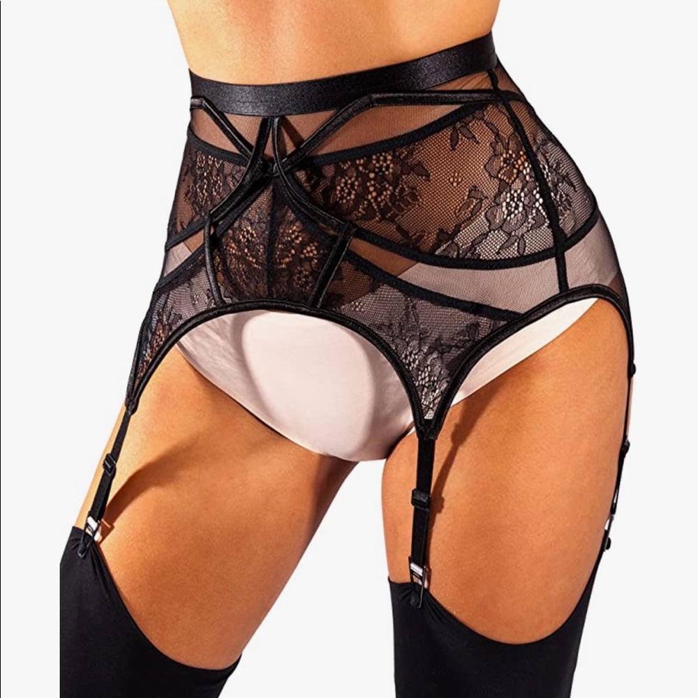 Two two piece lingerie sets
